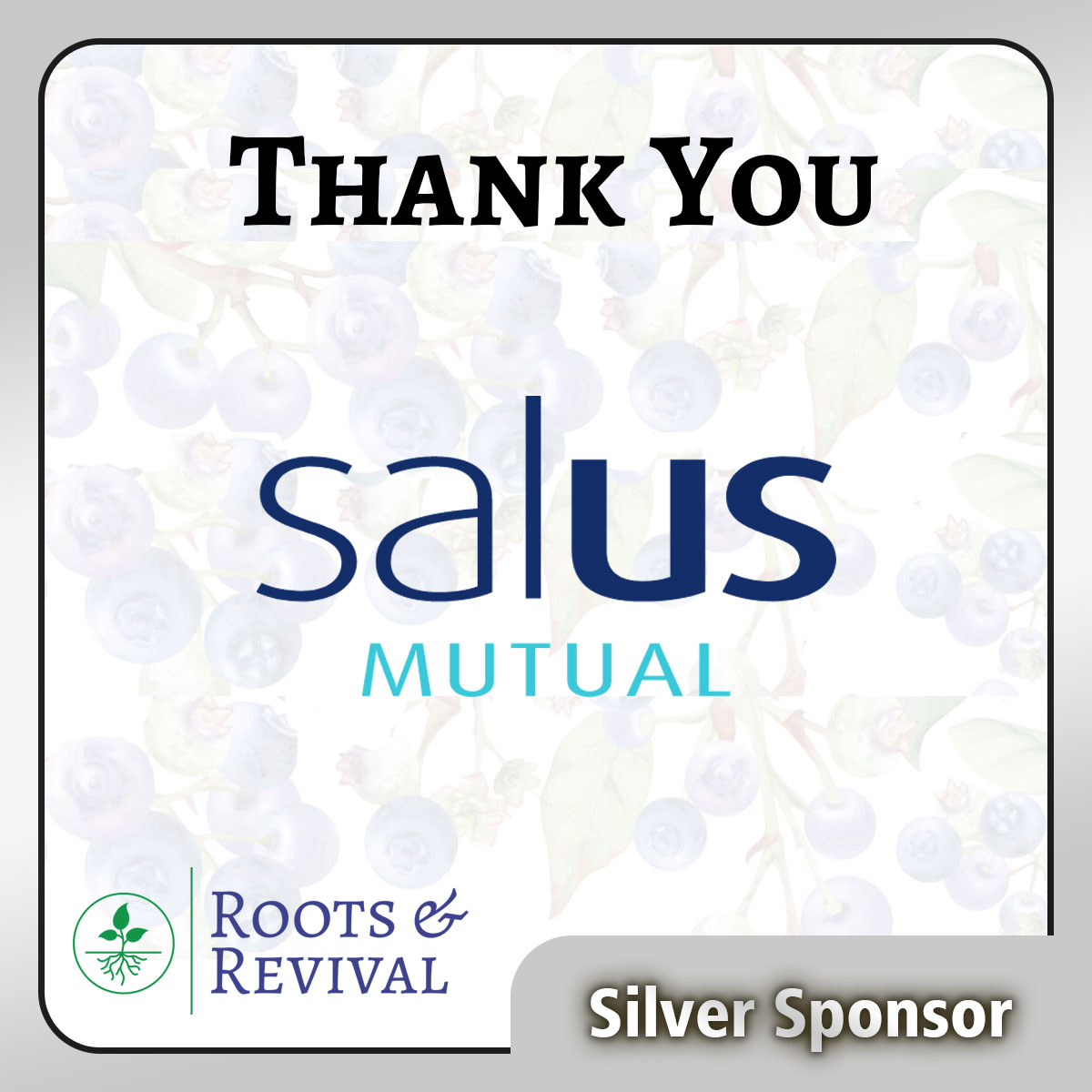 Salus Mutual Silver Sponsor